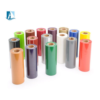 Material PU Impresión en cinta de sello caliente para bolsas de infusión no de PVC negro/púrpura/rojo/azul/verde