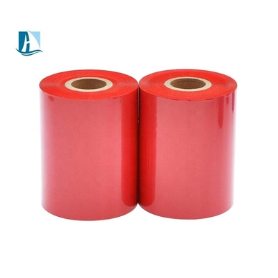 110mm*300m Cinturón de resina de cera TTR etiquetas de tinta Impresora cinta para la impresión de etiquetas personalizadas