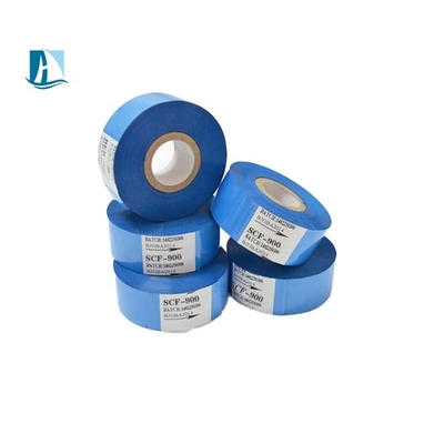 30 mm * 100 m LC1 papel de estampado en caliente rollo de codificación negra cintas para la impresión de la fecha de vencimiento