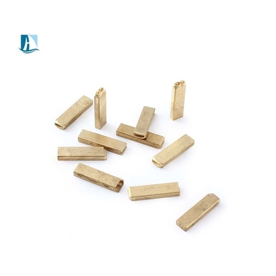 Accesorios de la máquina de estampado en caliente letras de latón 40 * 40 mm para embalaje elegante y lujoso