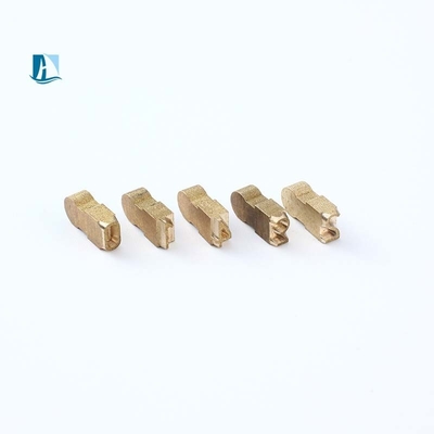 Letras de latón con logotipo personalizado 2mm-15mm Tamaño OEM Material de latón Oro Revestimiento