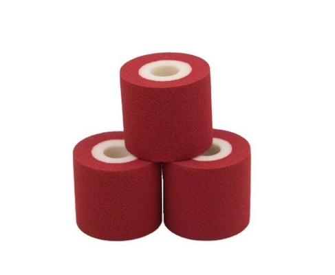 Etiquetas de embalaje de alimentos Roller de tinta caliente de 36 mm Alturas 32 mm para impresora de lápiz negro sólido