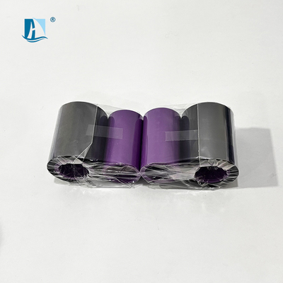 Cinturón de resina de cera de transferencia térmica aplicable a la máquina de fax para la impresión de códigos de barras en etiquetas