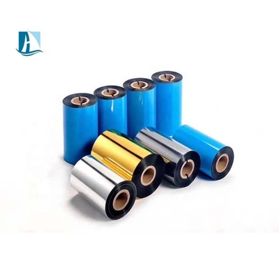 Impresora de color compatible con el rollo de cinta de resina de transferencia térmica personalizable y duradero
