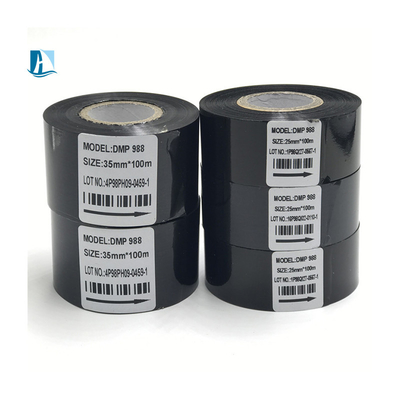 12 mm de ancho cinta de papel de estampado en caliente para HP241 HP241B máquina de codificación de lotes de codificador de fecha