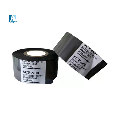 12 mm de ancho cinta de papel de estampado en caliente para HP241 HP241B máquina de codificación de lotes de codificador de fecha