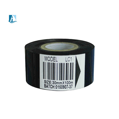 Velocidad de codificación 30-600/minuto Máquina de codificación de papel de estampado en caliente con cinta de color negro de 25 mm