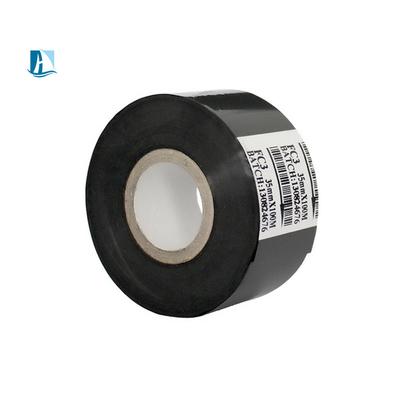 Estampado en caliente Glod Black Coding Ribbon 30mm*100m para la impresión por lotes de fecha de codificación