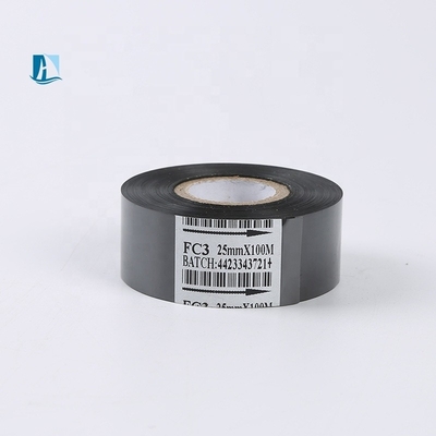 Cinturón de impresión de escritura a mano redonda de 30 mm de ancho 100 M de longitud para el estampado en caliente de la fecha de codificación