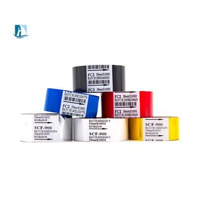 Impresora de lápiz compatible SCF900 30 * 100m Color negro agrega seguridad a las etiquetas y etiquetas