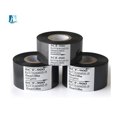 Impresora de lápiz compatible SCF900 30 * 100m Color negro agrega seguridad a las etiquetas y etiquetas