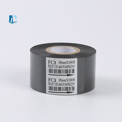 Banda de impresión de 30 mm para la máquina de llenado FC3 UC3 SCF-900 HC3 Negro Código de fecha de sello caliente