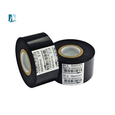 SCF-900 cinta de transferencia térmica para impresora a color Negro Blanco Oro Plata Codificación de fecha