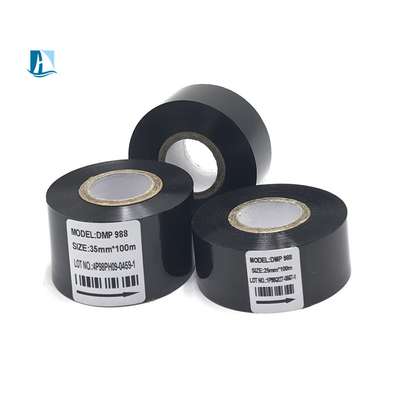 Fuel de estampado en caliente de PET dorado para LC1 Negro 40mm*100m h200fr máquina de estampado en caliente