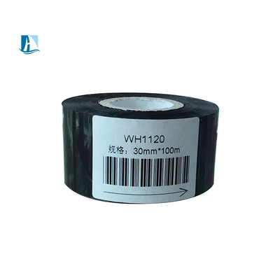 Cortador de cinta de sello caliente negro original de 12 mm de ancho para impresora de codificación profesional