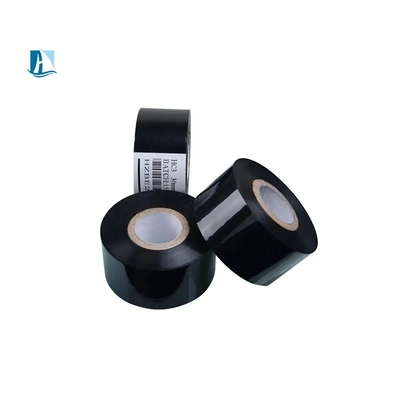 Petición personalizada cinta de la impresora para la fecha Impresión por lotes 30 * 100m Black Hot Stamp