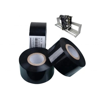 12 mm de ancho SCF900 LC1 Tipo Negro sello de fecha caliente Fuel de codificación para un efecto de impresión perfecto