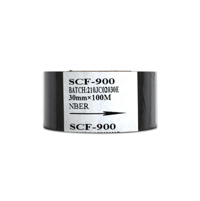 12 mm de ancho SCF900 LC1 Tipo Negro sello de fecha caliente Fuel de codificación para un efecto de impresión perfecto