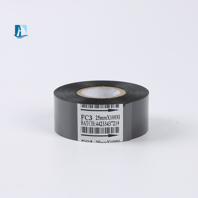 Impresora de cinta de transferencia de calor personalizada Scf905 de estampado en caliente en negro