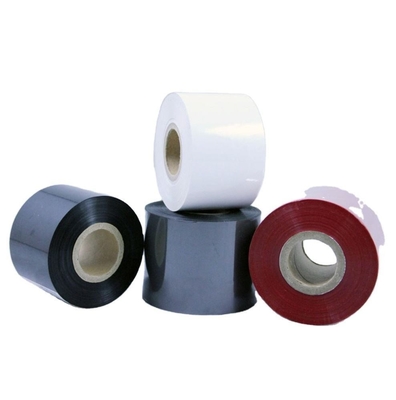 Cinturón de papel estampado en caliente Negro 30*100m 12 mm de ancho Cinturón de impresora para codificación