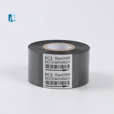 HP241 HP241B DY-825mm*100m Impresora cinta de PET amarilla de codificación de papel para la fecha de impresión consistente