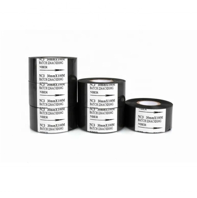 Cinturón de transferencia térmica de 30 mm*100 m para rollo de estampado de papel caliente y máquina de corte de papel