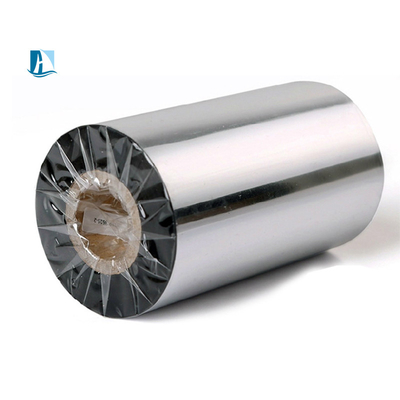 Temperatura de la cinta de transferencia térmica de resina de cera de etiqueta negra 100C-160C para la impresión de etiquetas