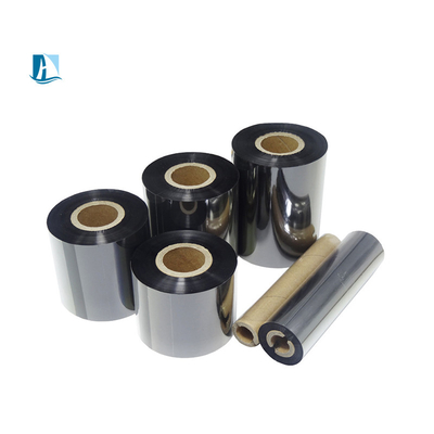 Tela de impresión redonda de escritura a mano con cera de resina Tela de transferencia térmica 110mm*300m Ttr