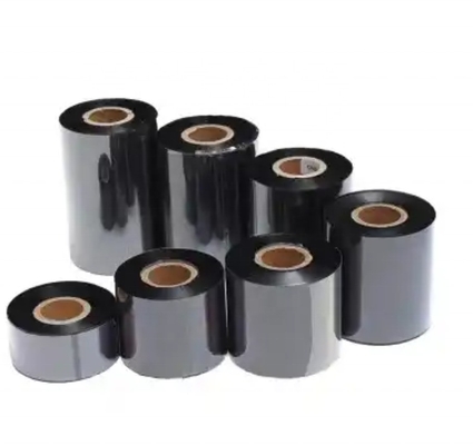 Tela de la impresora de cera de resina para estampación en caliente Temperatura 100C-160C 55*100m/122m hecha