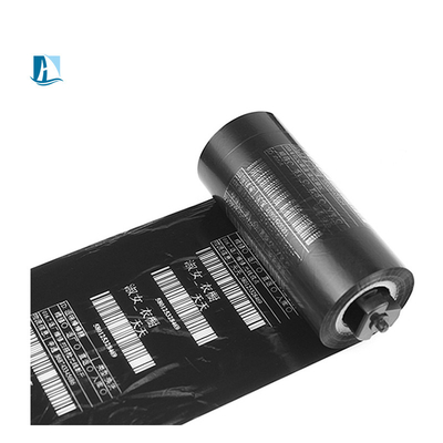 Papel de etiqueta Negro Estampado en caliente de papel de transferencia térmica cinta de impresión Temperatura 100C-160C