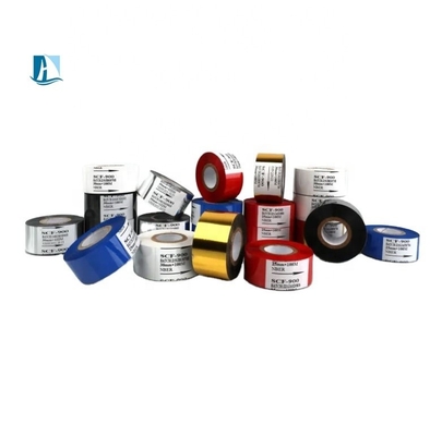 Impresora de etiquetas Compatible de muestra de papel para la cinta de transferencia térmica certificada Resina de tinta caliente
