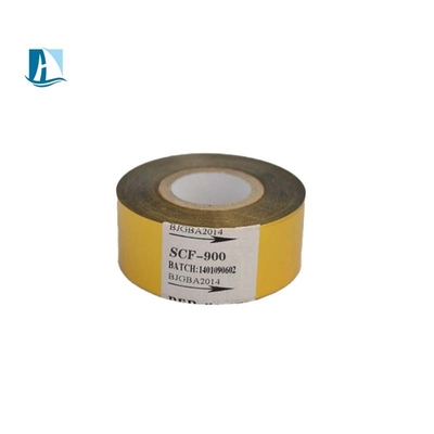 Colorida cinta de papel de estampado caliente de grado A SCF900 30 * 100m para máquina de codificación de fechas