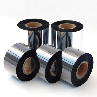 Cinturón de resina de cera térmica para impresoras de códigos de barras en opciones negro/rojo/verde/azul/oro