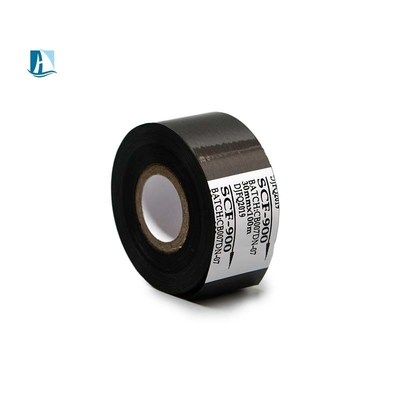 30mm*100m cinta de papel caliente de oro de plata de PET para la máquina de codificación HP241b Tipo de impresión PET