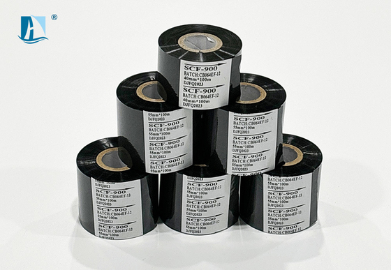 Compatible SCF900 Oro de estampado caliente 30 mm 100m cinta de impresión para la impresora de código de fecha