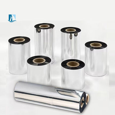 Cinturón de transferencia térmica de oro para etiquetas de cuidado de nylon