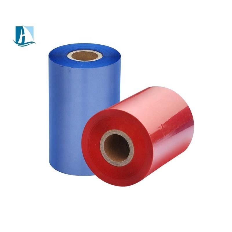 110mm*300m Cinturón de resina de cera TTR etiquetas de tinta Impresora cinta para la impresión de etiquetas personalizadas
