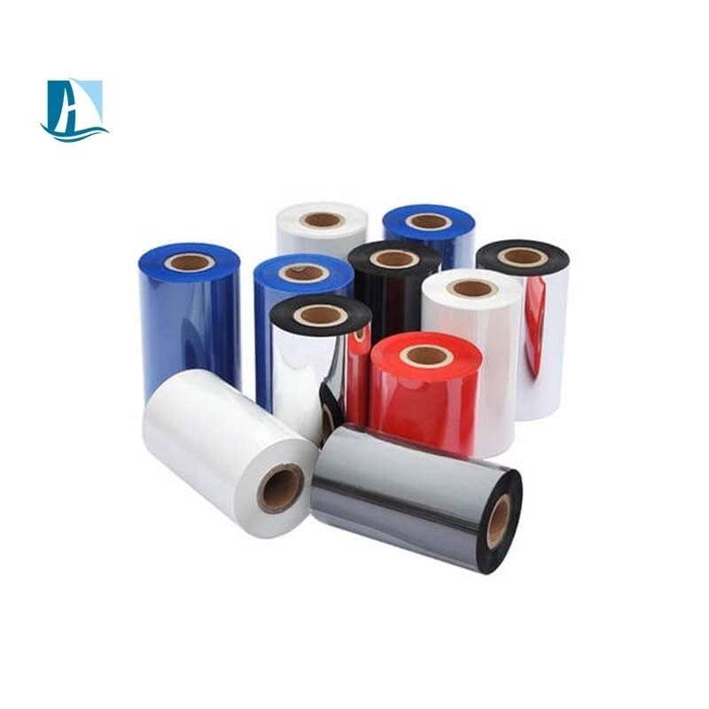 Impresora de color compatible con el rollo de cinta de resina de transferencia térmica personalizable y duradero