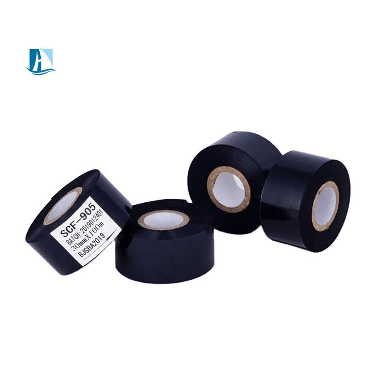 Tela de estampado caliente SCF905 aplicable para impresora de lápiz 30*100 Tamaño en color negro