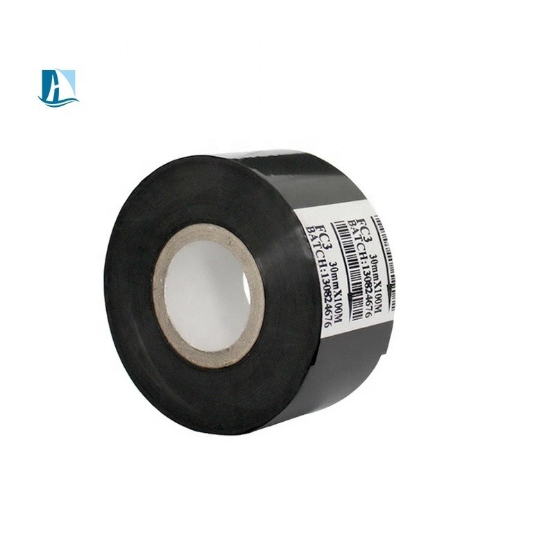 Cinturón de impresora de cartas de latón 25mm 100M Cinturón de transferencia térmica para papel estampado de codificación en caliente