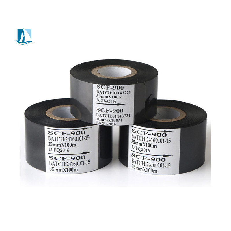 Cinturón de impresora de 12 mm Normal Compatible Negro Estampado caliente Etiqueta de cinta 35 * 100m Beneficio
