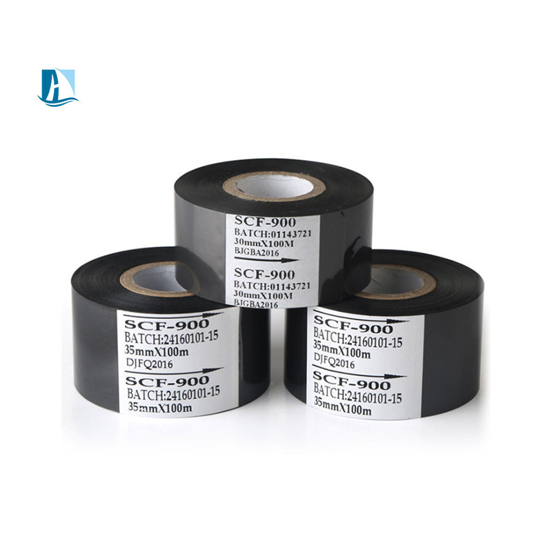 100% de satisfacción garantizada cinta de estampado en caliente 25mm 30mm 35mm para papel de codificación de fechas