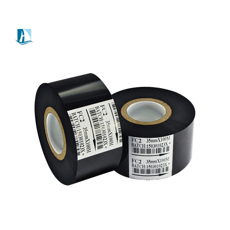 Cinturón de máquina de escribir personalizado de 30 mm*100 m para impresoras de cinta Negro/rojo/verde/azul/oro