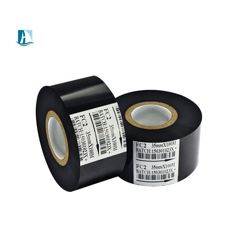30mm*122m de color y fecha de codificación de cinta de estampado caliente para impresión de papel plástico