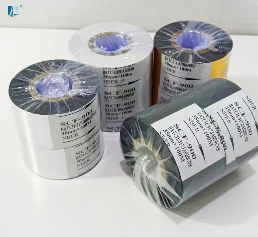 Rollo de tinta caliente para impresora de etiquetas 40*100 Tamaño 961210 Top- y asequible